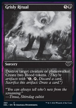 Grisly Ritual - Innistrad: Double Feature (Common) [DBL-383]