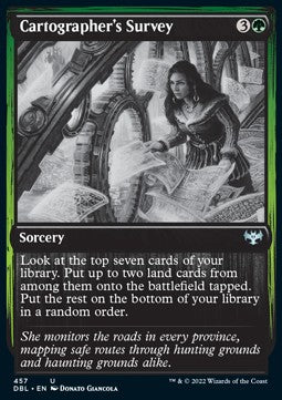Cartographer's Survey - Innistrad: Double Feature (Uncommon) [DBL-457]