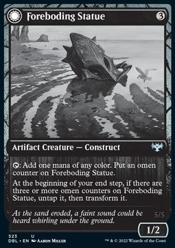 Foreboding Statue // Forsaken Thresher - Innistrad: Double Feature (Uncommon) [DBL-523]