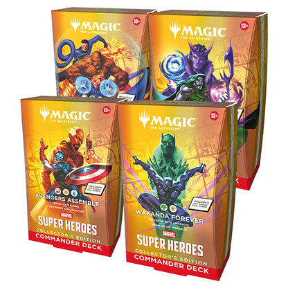 PRE-ORDER: Magic The Gathering - Marvel Super Heroes Collector Commander Deck 