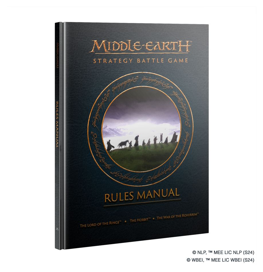 Rules manual for Middle-earth Strategy Battle Game on a white background