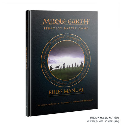 Rules manual for Middle-earth Strategy Battle Game on a white background