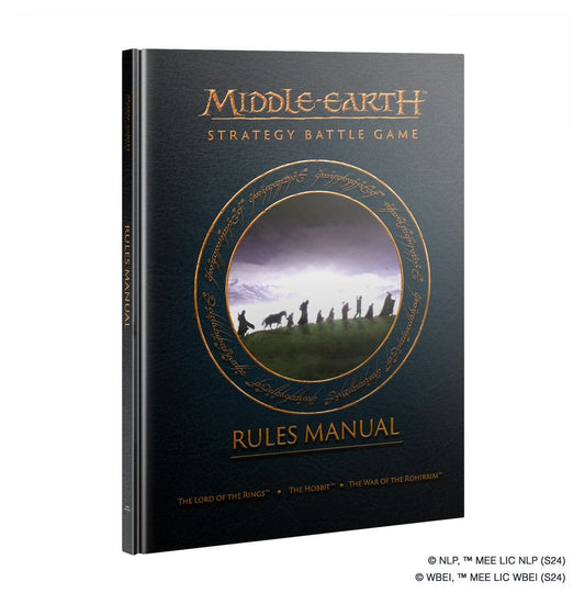 Rules manual for Middle-earth Strategy Battle Game on a white background