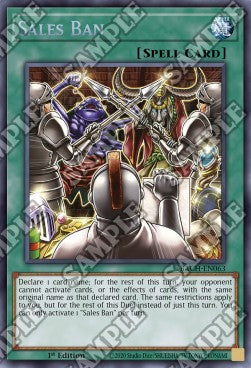 Sales Ban - Battle of Chaos (Secret Rare) [BACH-063]