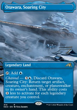 Otawara, Soaring City (V.1) - Kamigawa: Neon Dynasty: Extras (Rare) [XNEO-414]
