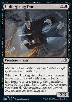 Unforgiving One - Kamigawa: Neon Dynasty (Uncommon) [NEO-127]