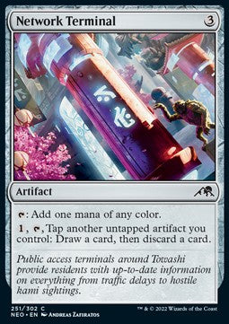 Network Terminal - Kamigawa: Neon Dynasty (Common) [NEO-251]