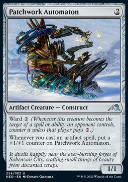 Patchwork Automaton - Kamigawa: Neon Dynasty (Uncommon) [NEO-254]