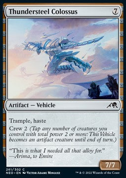 Thundersteel Colossus - Kamigawa: Neon Dynasty (Common) [NEO-261]