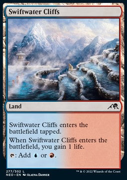 Swiftwater Cliffs - Kamigawa: Neon Dynasty (Common) [NEO-277]
