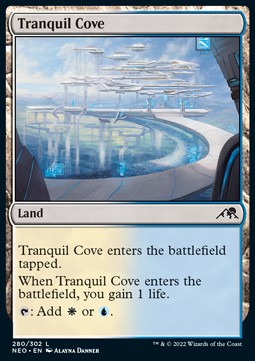 Tranquil Cove - Kamigawa: Neon Dynasty (Common) [NEO-280]