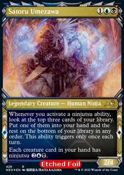 Satoru Umezawa (V.3) - Kamigawa: Neon Dynasty: Extras (Rare) [XNEO-426]