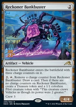 Reckoner Bankbuster (V.1) - Kamigawa: Neon Dynasty: Promos (Rare) [PNEO-255]