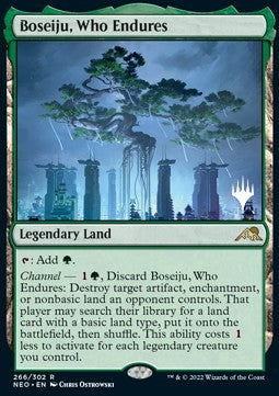 Boseiju, Who Endures (V.2) - Kamigawa: Neon Dynasty: Promos (Rare) [PNEO-266]