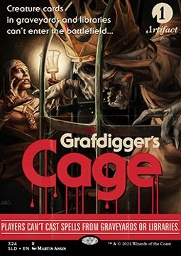 Grafdigger's Cage - Secret Lair Drop Series: October Superdrop 2021 (Rare) [SLDOS-324]