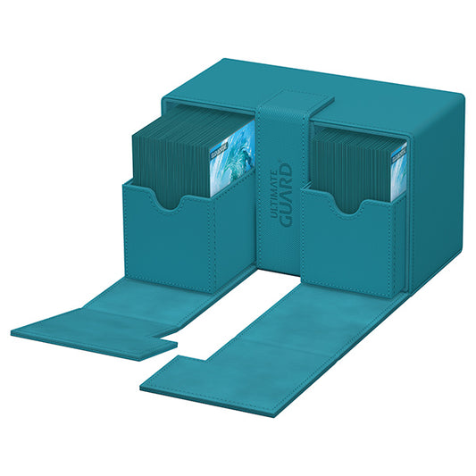 Ultimate Guard - Twin Flip n Tray 160+ Xenoskin - Monocolor Petrol