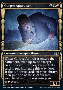 Corpse Appraiser (V.1) - Streets of New Capenna: Extras (Uncommon) [XSNC-302]