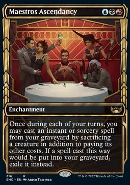 Maestros Ascendancy (V.1) - Streets of New Capenna: Extras (Rare) [XSNC-316]