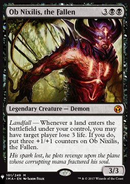 Ob Nixilis, the Fallen - The List (Mythic) [ZNL-101]