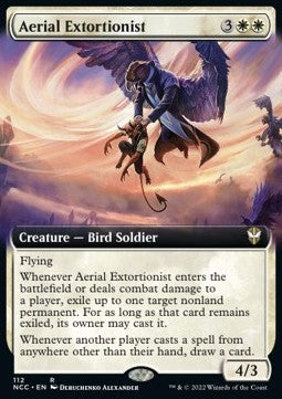 Aerial Extortionist - Commander: Streets of New Capenna: Extras (Rare) [XNCC-112]
