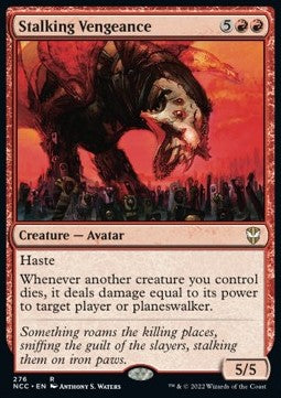 Stalking Vengeance - Commander: Streets of New Capenna (Rare) [NCC-276]