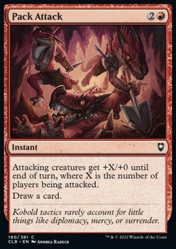Pack Attack - Commander Legends: Battle for Baldur's Gate (Common) [CLB-190]
