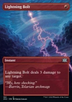 Lightning Bolt - Double Masters 2022: Extras (Uncommon) [X2X2-361]