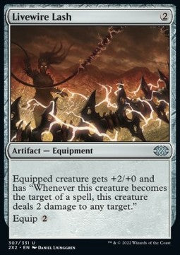 Livewire Lash - Double Masters 2022 (Uncommon) [2X2-307]