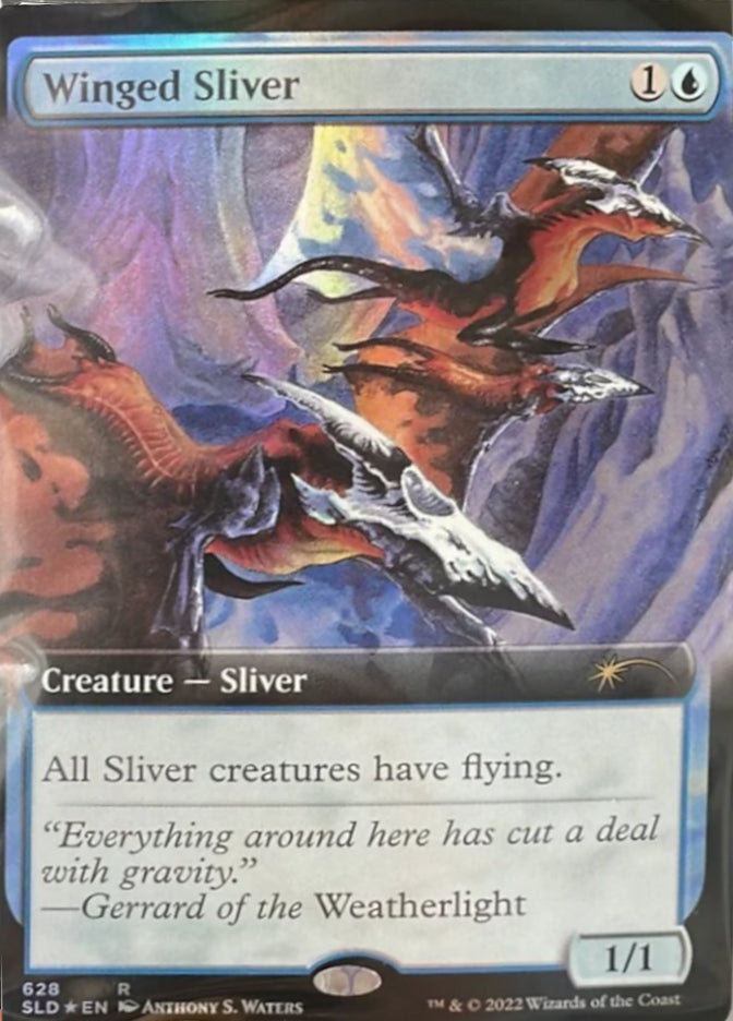 Winged Sliver - Secret Lair Drop Series (Rare) [SLD-628]