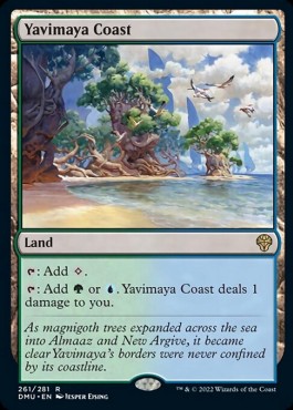 Yavimaya Coast - Dominaria United (Rare) [DMU-261]