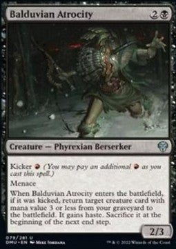 Balduvian Atrocity - Dominaria United (Uncommon) [DMU-79]