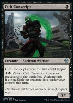 Cult Conscript - Dominaria United (Uncommon) [DMU-88]