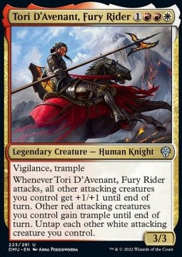Tori D'Avenant, Fury Rider - Dominaria United (Uncommon) [DMU-223]