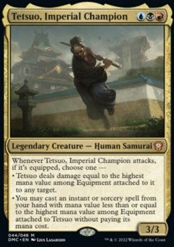 Tetsuo, Imperial Champion - Commander: Dominaria United (Mythic) [DMC-44]