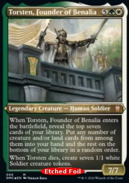 Torsten, Founder of Benalia - Commander: Dominaria United: Extras (Mythic) [XDMC-69]