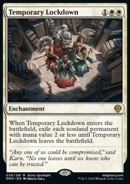 Temporary Lockdown - Dominaria United (Rare) [DMU-36]