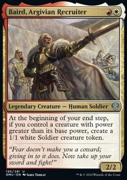 Baird, Argivian Recruiter - Dominaria United (Uncommon) [DMU-195]