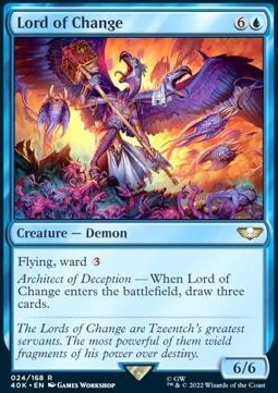 Lord of Change - Universes Beyond: Warhammer 40,000 (Rare) [40K-24]