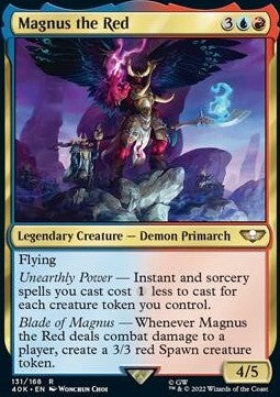 Magnus the Red - Universes Beyond: Warhammer 40,000 (Rare) [40K-131]