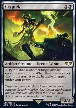 Cryptek - Universes Beyond: Warhammer 40,000 (Rare) [40K-33]