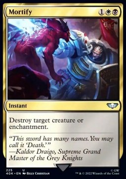 Mortify - Universes Beyond: Warhammer 40,000 (Uncommon) [40K-225]