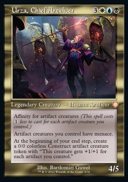 Urza, Chief Artificer - Commander: The Brothers' War (Mythic) [BRC-2]