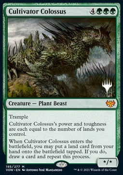 Cultivator Colossus (V.2) - Innistrad: Crimson Vow: Promos (Mythic) [PVOW-195]