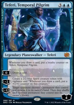 Teferi, Temporal Pilgrim - The Brothers' War (Mythic) [BRO-66]