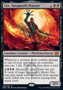 Gix, Yawgmoth Praetor - The Brothers' War (Mythic) [BRO-95]