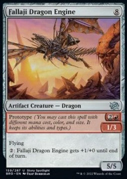 Fallaji Dragon Engine - The Brothers' War (Uncommon) [BRO-159]
