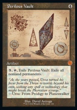 Perilous Vault (V.2) - Retro Frame Artifacts (Mythic) [BRR-101]