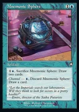 Mnemonic Sphere - Commander: The Brothers' War (Common) [BRC-88]