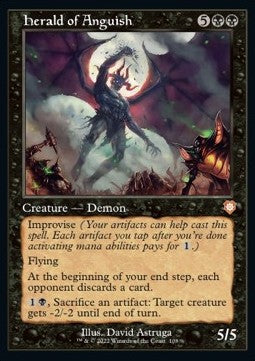 Herald of Anguish - Commander: The Brothers' War (Mythic) [BRC-108]