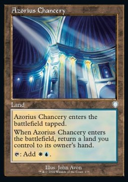 Azorius Chancery - Commander: The Brothers' War (Uncommon) [BRC-175]